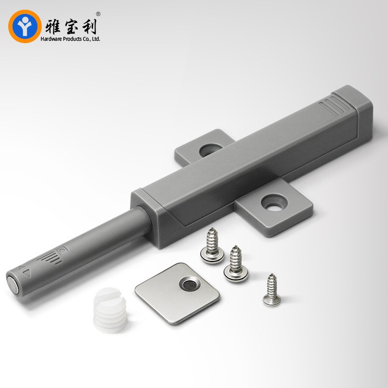 衣柜柜门反弹器开门器铝合金重型按弹器批发橱柜抽屉按压式 自弹器图2