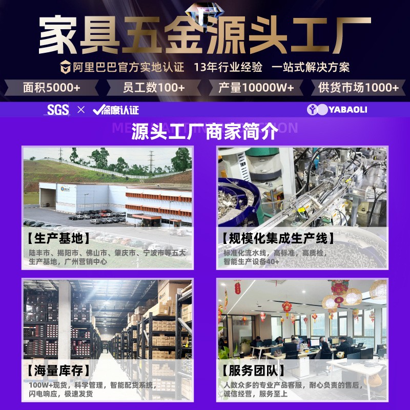 黑色免打孔暗藏长拉手美式北欧橱柜衣柜门圆弧铝材封边隐形铝拉手图2