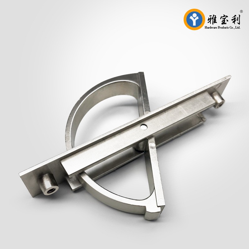 批发锌合金榻榻米拉手 抽屉隐形拉丝暗装把手 衣柜内拉丝抽屉拉手图2