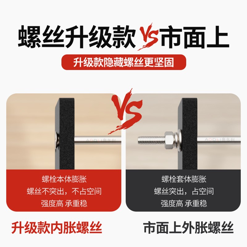 重型三角支撑架墙上书桌悬空电视柜承重支架隔板固定角铁置物托架图3