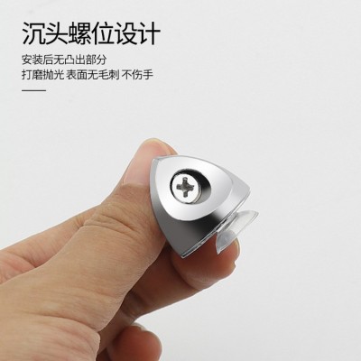 衣柜隔板钉粒搁板支架活动木板托架酒柜玻璃固定拖层板托家具配件