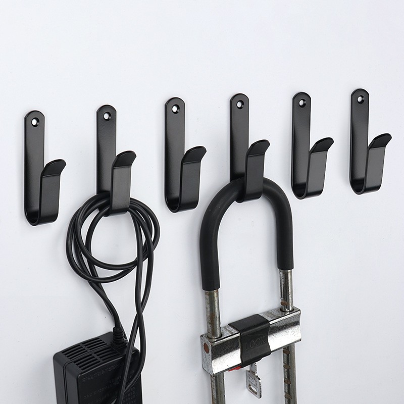 滑雪板墙挂钩悬挂壁支架木板支架存储雪板挂钩车库收纳金属挂架图2