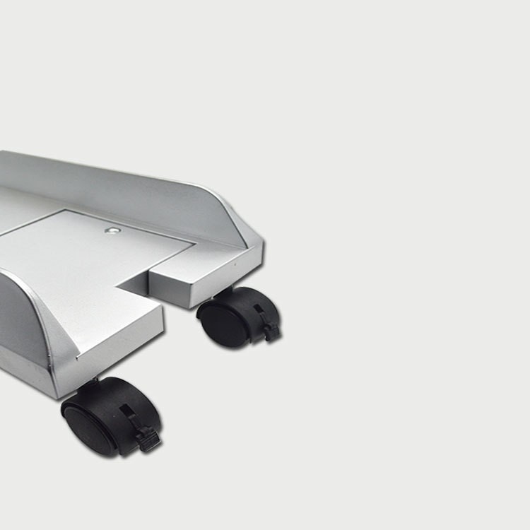 办公电脑主机托架 ABS塑料简易机托架台式机箱底座移动式可调托架图2