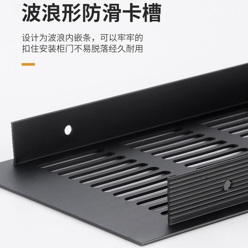 厂家直供铝合金透气网长方形散热窗橱柜通风孔衣柜透气孔装饰盖板图3