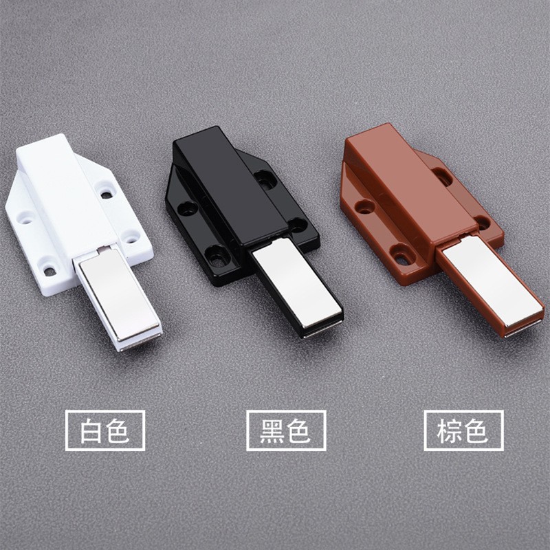免拉手柜门反弹器按压式门碰衣橱柜门按弹器碰珠隐形门自弹门磁吸图3