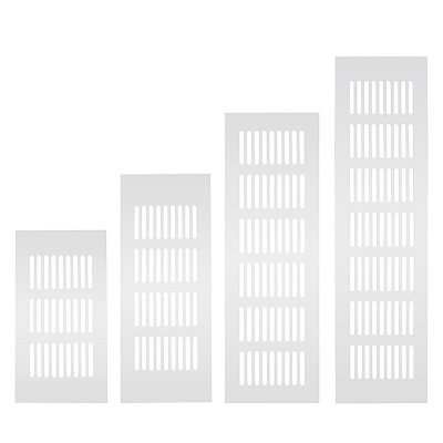 工厂现货橱柜铝合金透气网家具柜门长方形透气孔设备散热网通风孔