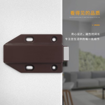 橱柜门磁吸反弹器磁碰隐形闭合器自弹器衣柜抽屉按压式按弹器五金