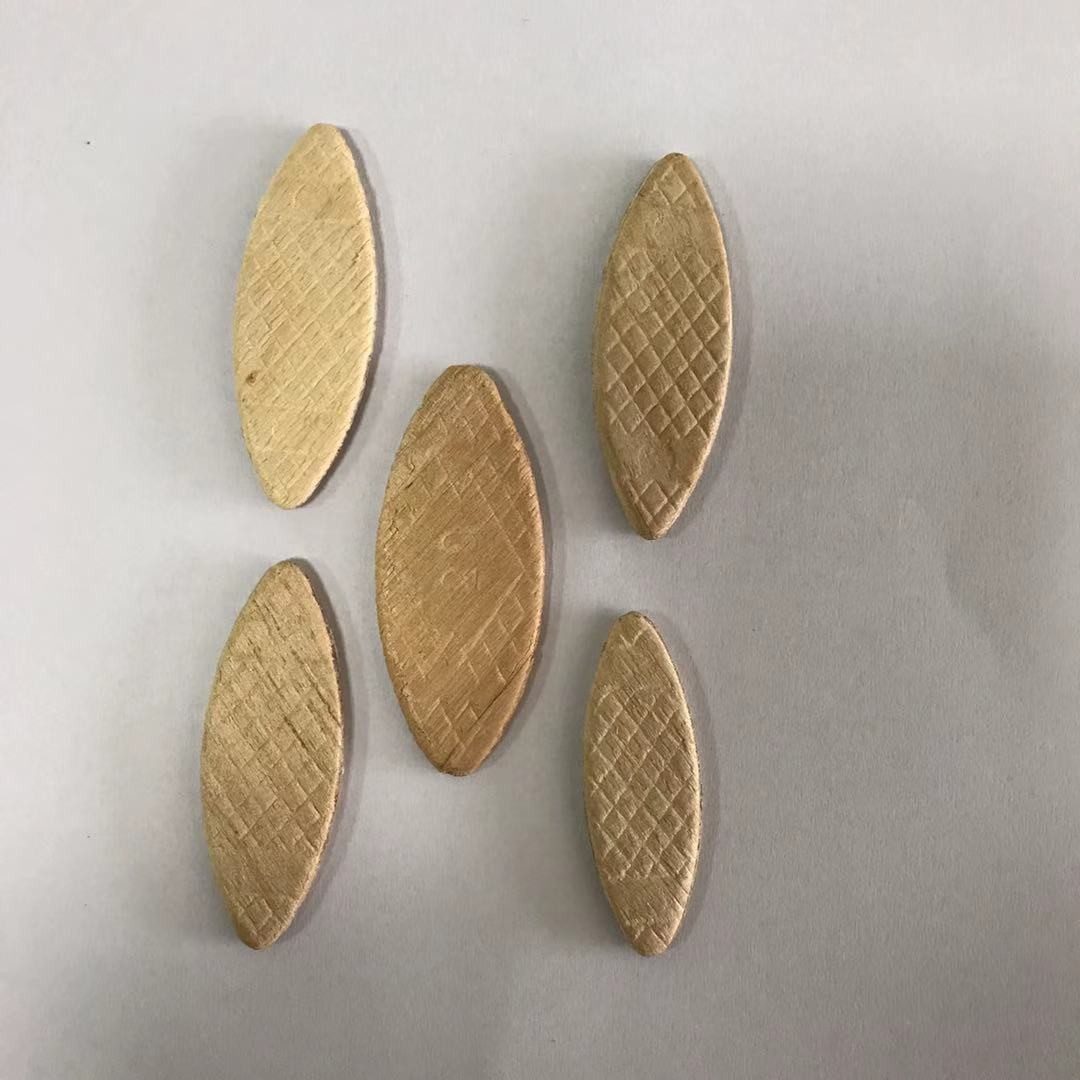 实木饼干榫 木板拼接饼干榫 DIY开榫机家具连接件榉木木榫木塞片图3